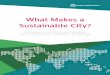 What Makes a Sustainable City? - World Bankpubdocs.worldbank.org/en/698311444321631760/World... · What Makes a Sustainable City? ... the World Bank Group is increasingly being asked