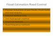 Flood Estimation flood routing - Water I 9 Flood Estimation .pdf  Flood Estimation flood Control