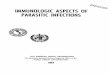 *-wrcD IMMUNOLOGIC ASPECTS OF PARASITIC … · Characterization of Antibodies to Parasites Jack S. Remington ... This sketchy beginning resulted in a study of the rat-T. lewisi relationship