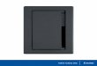 Cable Cubby 202 - Extron Electronics · PDF fileCable Cubby 202 US Shown with optional Mini Architectural Adapter Plate