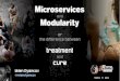 Microservices Modularity ·  ... microservices architecture. ... Liferay Database. Domain Model