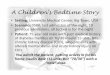 A Children’s Bedtime Story - Mayo Clinic School of ... · A Children’s Bedtime Story ... – Regular insulin given ... Christensen, MB, et al. Efficacy of basal‐bolus insulin