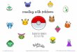 counting with pokémon - Fiddle & Doodle TO BE DISTRIBUTED, TRANSFERRED, OR SHARED IN ANY FORM.! FIDDLE AND DOODLE OWNS THE COPYRIGHTS FOR ALL THE PRINTABLES.!! If you have any questions,