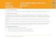 Unit 1: The Hospitality Industry - HOTEL SCHOOL RIGA - Hospitality Business … · 2016-09-30 · Edexcel BTEC Level 3 Nationals specification in Hospitality 1 ... Learners will look