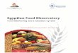 Egyptian Food Observatory - documents.wfp.org · The Egyptian market suffers evident price distortion in many commodities ... as measured by the Consumer Price Index (CPI), increased