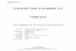 COOPER TIRE & RUBBER CO - pneusnews.it · UNITED STATES SECURITIES AND EXCHANGE COMMISSION WASHINGTON, D. C. 20549 FORM 10-Q For the quarterly period ended June …