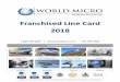 Franchised Line ard 2018 - worldmicro.com · Cincon DC-DC Converters, AC-DC & LED Power Supplies Quectel GSM/GPRS, Mobile POS, Metering, Security CIT Relay & Switch SMD & Panel Mount,