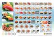 Menu 3-2018.pdf · 5ülz.s eikiL $4.75 • For ages up to 12 * Choose to replace one or more of the kanikama, and inari With any nigiri or gunkan item from a yellow or green plate
