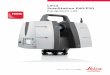 Leica ScanStation P40/P30 - Survey Equipment ScanStation P40/P30 1 Scanner Set ScanStation P30 6009376 P30 Leica ScanStation P30 Standard Package, consisting of: • 1x ScanStation