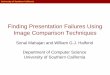 Finding Presentation Failures Using Image Comparison ...halfond/papers/mahajan14ase-slides.pdf · Finding Presentation Failures Using Image Comparison Techniques Sonal Mahajan and