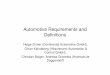 Automotive Requirements and Definitions - IEEE 802ieee802.org/1/.../docs2012/...automotive-requirements-0112-v01.pdf · Automotive Requirements and Definitions Helge Zinner (Continental