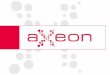 EV Battery Supply Chain - SMMT Confidential 3 About Axeon Axeon delivers clean mobile power for electric vehicles, cordless power tools and mobile products Europe’s largest independent