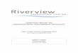 QUARTERLY REPORT ON ORGANIZATIONAL … Riverview Psychiatric Center Quarterly Report on Organizational Performance Excellence has been created to highlight the efforts of the hospital