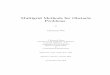 Multigrid Methods for Obstacle Problems · 5.6 2D circle obstacle with minimal surface operator, ... Chapter 1 Introduction The ... in the form of the minimal surface obstacle problem