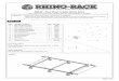 Fitting Instructions for RBLW - Rear Boat Loader Worm Drivevpm.cdn.rhinorack.com.au/Instructions/Accessories/RBLW.pdf · 2013-10-18 · 2 Worm Drive Assembly 1 SBLK7 3 M10 x 20mm