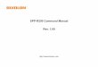 SPP-R200 Command Manual Rev. 1 - Bixolon Printers · operation: • Executing the ... 6 BS ^ E pL pH fn 6 Transmit the paper width 11 BS ^ E pL pH fn d1 ... SPP-R200 Command Manual