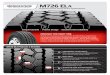 M726 EL A - Bridgestone Commercial - Commercial Truck, … · wear life* and 12% lower rolling resistance**. If your fleet operates If your fleet operates tandem drive axle tractors