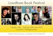 Lowdham Book Festival - thebookcase.co.uk · Lowdham Book 2 Festival Box Office 10–4 Mon to Sat 0115 9663219 Hello and welcome to Lowdham Book Festival 2018. This is our 19th year