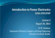 Department#of#Electrical,#Computer,#and#Energy#Engineering ...ecee.colorado.edu/~ecen5797/course_material/Lecture2.pdf · Fundamentals of Power Electronics 2 Chapter 2: ... Chapter
