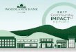 4 5 6 8 10 - woodlandsbank.com · 4 5. 6 8. 10 12. 14 16. 17. Message from Jon. ... 2017 COMMITY IMPACT REPORT 2017 COMMITY IMPACT REPORT 4 5 ... Number of non-profit orga -