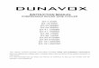 EN E-manual Dunovox DX-7.22BK&SK, DX-19.58BK&SK, …dunavox.com/upload/en/files/User manuals/EN E-manual Dunovox DX … · instruction manual compressor driven wine cooler dx-7.22sk