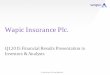 Wapic Insurance Plc. - Nigeria’s No1 Economy and ... · Wapic Insurance Plc. ... The CBN’s regulations restricting the practice of Bancassurance in Nigeria was lifted in ... Munich
