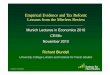 Empirical Evidence and Tax Reform: Lessons from the ...uctp39a/Blundell Munich Lecture I Final Nov 16 2010.pdf · Lessons from the Mirrlees Reviewfrom the Mirrlees Review ... –