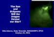 The Sun and Eclipses: Will the Dragon Devour our Star? · and Eclipses: Will the Dragon Devour our Star? Mitzi Adams, Solar Scientist, NASA/MSFC ZP13 October 22, 2014 ... Eclipses