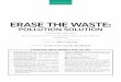 ERASE THE WASTE - University of Hawaii 5a - Erase the Waste Lesson... · ERASE THE WASTE: POLLUTION SOLUTION ... for discussions (e.g., listening to others with care, speaking 