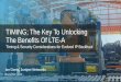 TIMING; The Key To Unlocking The Benefits Of LTE-A Goetz_ITSF... · TIMING; The Key To Unlocking The Benefits Of LTE-A ... 3G HSPA, LTE, LTE-A Coverage ... handover optimisation will