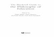 The Blackwell Guide to the Philosophy of Education - … · 2 The Blackwell Guide to Ethical Theory ... Edited by Stephen P. Stich and Ted A. Warﬁeld 11 The Blackwell Guide to the
