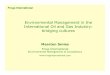 Environmental Management in the International Oil and Gas ...frogsinternational.com/documents/EnvMgtOilGas250409Frogs.pdf · International Oil and Gas Industry: bridging cultures