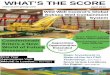 WHAT’S THE SCORE  · WHAT’S THE SCORE  April 2012 Cowdenbeath Enters a New World of Future Research Score Group Locations Go Digital... Major Investment in