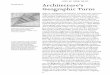 Architecture's Geographic Turns [Log] - HTC Experiments · fieldwork to articulate both new forms of ... architectural concept of ... exploration, mapping – Architecture’s Geographic