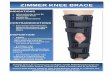 zimmer knee brace - LITFL • Life in the Fast Lane ... · INDICATIONS • intra-articular knee #s • dislocated knee • patella #s • patella dislocations CONTRAINDICATIONS •