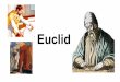 Euclidpeople.math.umass.edu/~tevelev/475_2018/Euclid_NT.pdf · 2018-02-26 · It is believed that Euclid, a Greek mathematician, was born around 365 B.C. ... Division of Figures,
