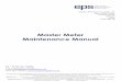 Master Meter Maintenance Manual - Aviation Refuelling ... Service Manual.pdf · Manufacturers of: Aircraft Refuelling Equipment, Jet A1 & AVGAS Fuel Transfer Systems, Towable Fuelling