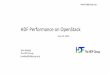 HDF Performance on OpenStack - NASA · HDF Performance on OpenStack John Readey ... • Python 3 • Python packages: h5py ... • How easy would it be to uHlize mulHple instances