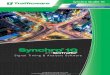 Synchro® 10 - Trafficware Group Inc. · Synchro Studio 10 includes: Synchro Design, model, and optimize traffic signal infrastructure. SimTraffic Simulate real-world vehicular and
