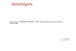 Avaya 1608/1608-I IP Deskphone User Guide - Deskphone User Guide --- 2... · PDF fileDownloading documents For the most current versions of documentation, see the Avaya Support 