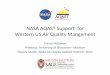 NASA AQAST for US Air Quality Mangement - HTAP · NASA AQAST Support for Western US Air Quality Mangement Tracey Holloway ... St. Louis! Publications Tools and “How 