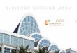 EXHIBITOR CATERING MENU - Aviation .GENERAL INFORMATION 29-34 ... CENTERPLATE EXHIBITOR/BOOTH CATERING