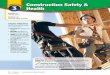 Construction Safety & 3 Healthwilswood.weebly.com/uploads/1/6/8/8/16880972/ch03_carpentry_se.pdf · Construction Safety & ... Making Inspections OSHA Inspectors may check construction