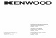  Mini 1100.CH 026542 - Kenwood Kitchen Appliances · Bedienungsanleitung Waschmaschine MINI 1100 Mode d’emploi Machine à laver MINI 1100 Istruzioni per l’uso Lavatrice MINI