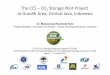 The CCS – CO2 Storage Pilot Project at Gundih Area ... · The CCS – CO2 Storage Pilot Project at Gundih Area, Central Java ... Unit Acid Gas Removal Unit Sulfur Recovery Unit