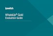WhatsUp Gold - ipswitch.com · •Consult the release notestoensure your system meets the minimum ... that applymonitors based on device ... •Active Monitors poll devices for an