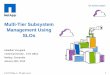 Multi-Tier Subsystem Management Using SLOs€¦ · Multi-Tier Subsystem Management Using SLOs. Talk Outline ... All-Flash Array Violin WhipTail ... Storage Flash Cache/Tier NetApp