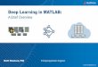 Deep Learning in MATLAB - mathworks.com · implemented using a neural network architecture. ... Time Series/ Text Data Image Data ... Data augmentation