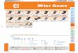 Miter Gears · Miter gears are a special class of bevel gears where the shafts intersect at 90° and the ... Calculation assumptions for Bending Strength ... the shaft may bend