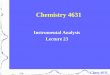 Instrumental Analysis Lecture 23 - chemistry.unt.educhemistry.unt.edu/~tgolden/courses/Lecture 23 Conductivity 2018.pdf · ... Bases and Salts ... • Total dissolved solids (TDS):